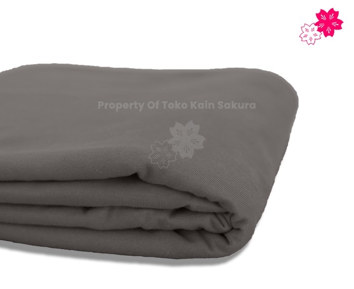 Cotton Combed 20s - Abu Sedang