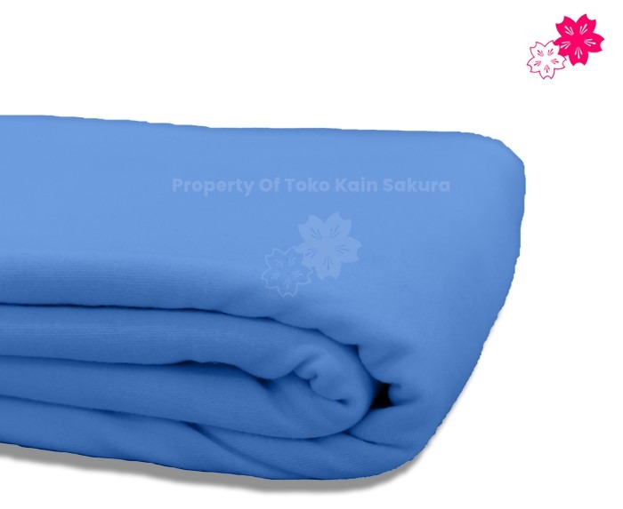 Cotton Combed 30s - Biru Muda