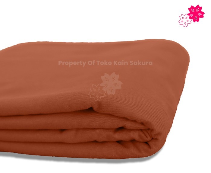 Cotton Combed 30s - Cinnamon