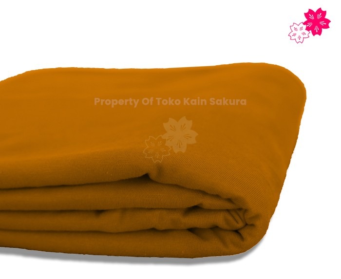 Cotton Combed 24s - Dark Mustard