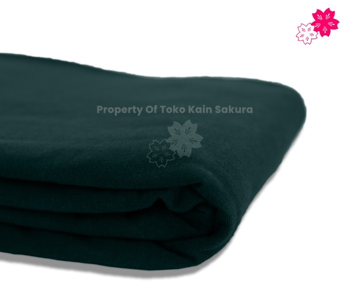 Cotton Combed 20s - Hijau Botol Spesial