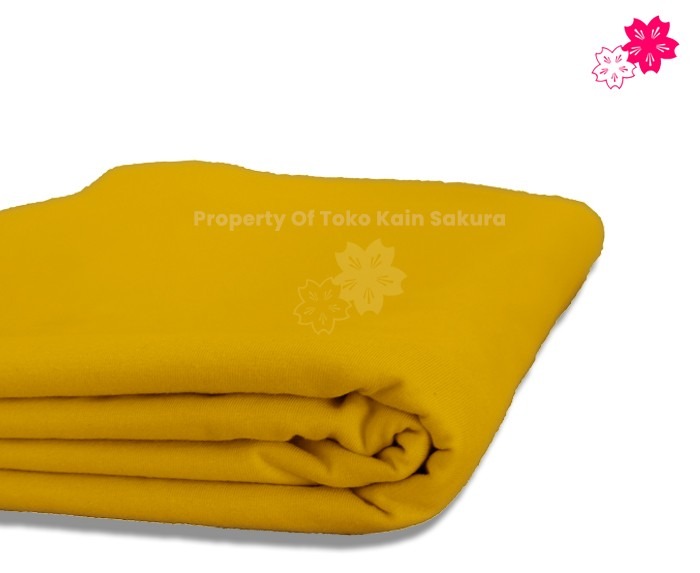 Cotton Combed 30s - Kuning Kenari