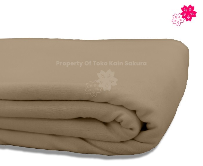 Cotton Combed 20s - Light Brown