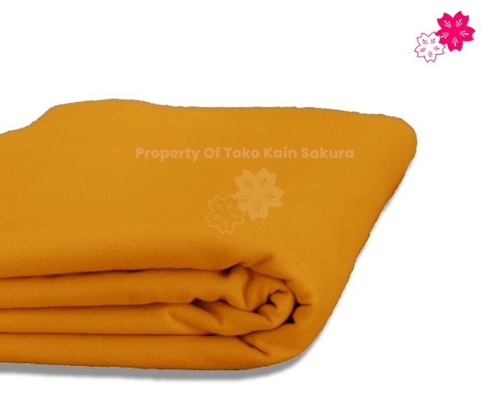 Cotton Combed 20s - Mustard
