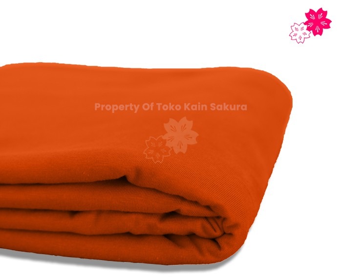 Cotton Combed 20s - Orange