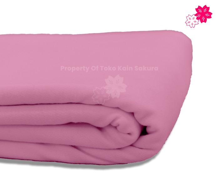 Cotton Combed 24s - Pink Muda