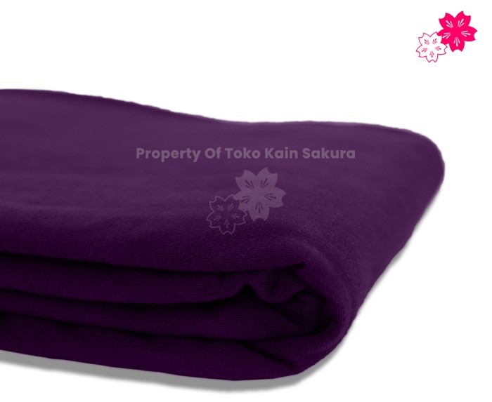 Cotton Combed 30s - Royal Purple